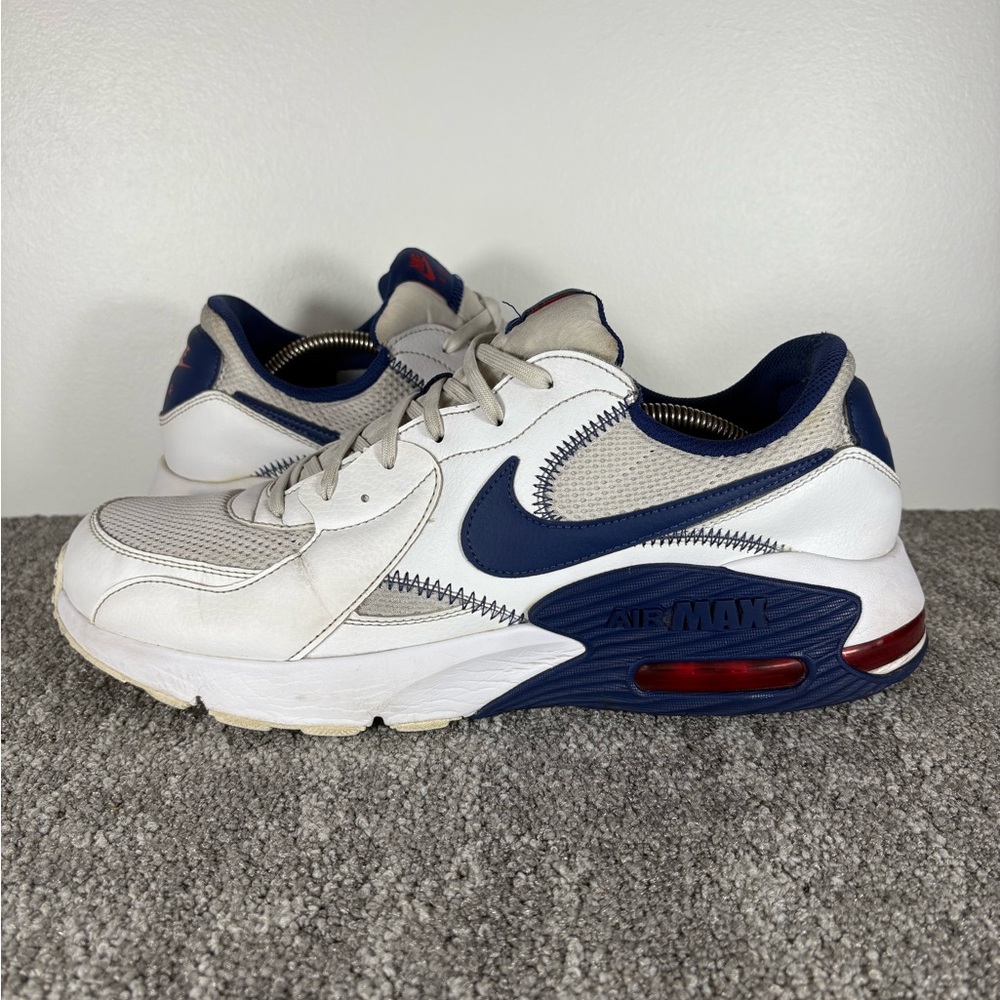 Nike Air Max Excee Sneaker Retro White/Royal Blue Shoes CZ9168-100 Mens Size 13